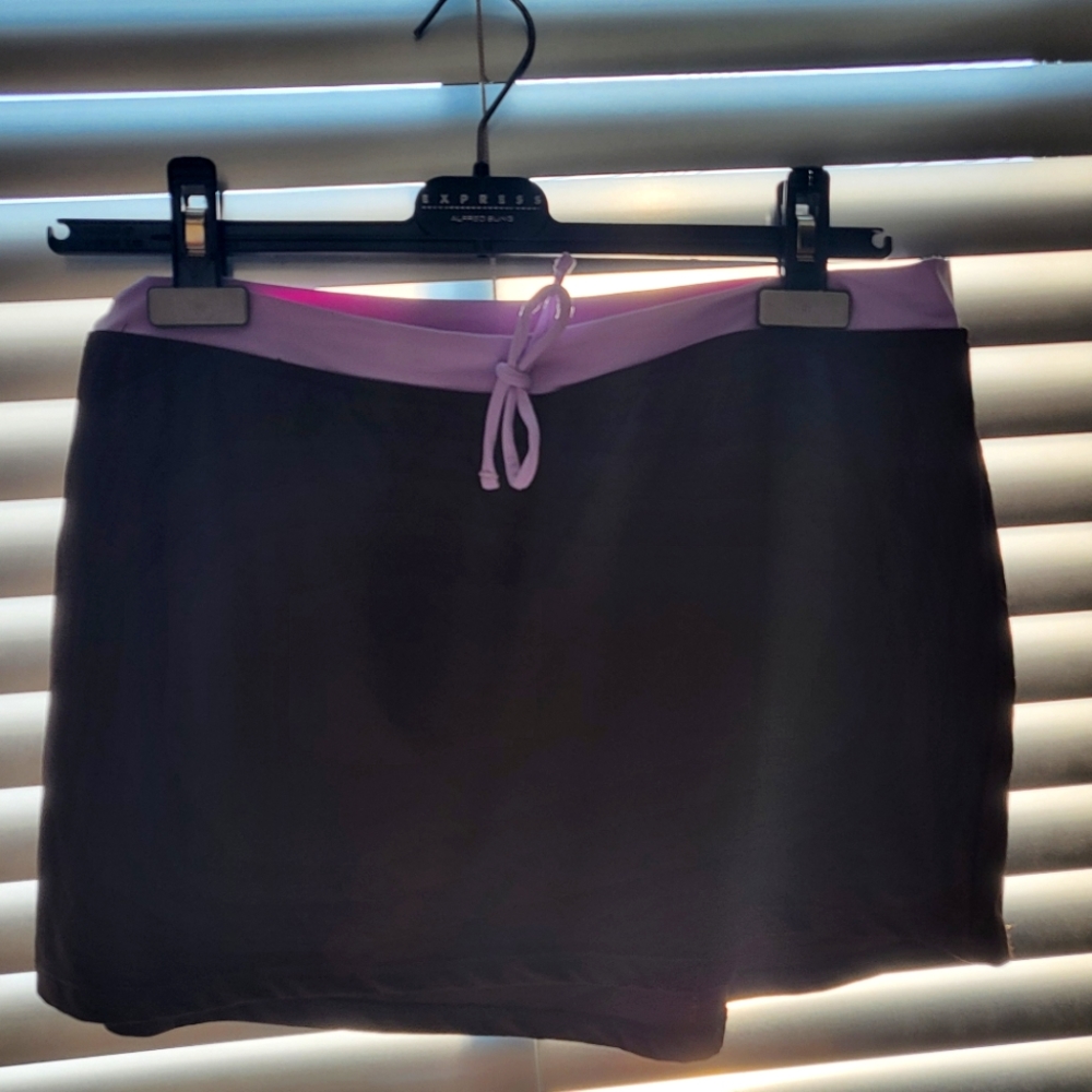 Swim Skirt - Mauve Brown Combo